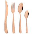 Axyaa Rainbow Stainless Steel Cutlery Set - Complete Dinnerware Set