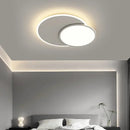 Axyaa Round LED Ceiling Lights Modern Minimalist Circle Dimmable Bedroom Lamps