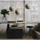 Axyaa Owl Wall Lamp: Nordic Resin Postmodern Design for Living Room Bedroom Home Art Decor