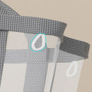 Axyaa Nylon Mesh Laundry Basket: Large Capacity, Portable, Foldable, Wall Mounted Organizer