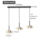 Axyaa Nordic Small Line Lamp for Bedroom Living Room Dining Table Bar Counter