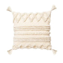 Axyaa Bohemian Tufted Tassel Throw Pillow Covers - Modern Home Decor
