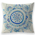 Axyaa Bohemian Mandala Pillow Case - 45*45 cm - Linen Pillowcases