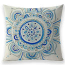Axyaa Bohemian Mandala Pillow Case - 45*45 cm - Linen Pillowcases