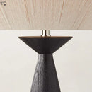Axyaa Minimalist Solid Wood Table Lamp for Home Decor