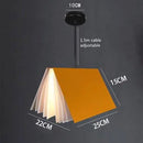 Axyaa Modern Book Pendant Light Chandelier for Dining Room Kitchen Island