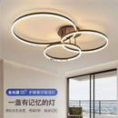 Axyaa Nordic LED Ceiling Light | Modern Minimalist Iron Chandelier for Living Room