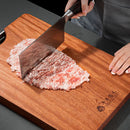 Axyaa Ebony Wood Cutting Board - Antibacterial Kitchen Plate