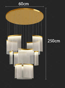 Axyaa Modern LED Pendant Light Chandeliers for Living Room