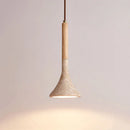 Axyaa Yellow Marble Pendant Light - Nordic LED Hanging Lamp for Dining Room