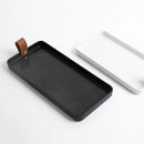 Axya Nordic Jewelry Tray with Black & White Disk Setting, Stylish Home Decor Tray