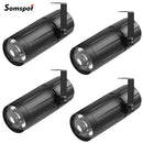 Axyaa White LED Pinspot Lights - Super Bright Spotlight for Events
