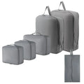 Axyaa 6-Pack Travel Storage Cubes - Waterproof Suitcase Organizer Bags