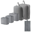Axyaa 6-Pack Travel Storage Cubes - Waterproof Suitcase Organizer Bags