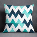 Axyaa Blue Fresh Air Pillowcase for Home, Office, Bedroom, Sofa, Car - Gift and Decoration
