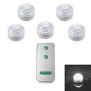 Axyaa Submersible LED Light Remote Pond Waterproof Pool Lamp for Vases Fish Tanks