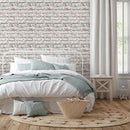 Axyaa 3D Faux Brick Wall Sticker 10pcs Set for Home Decor, 30 x 30cm