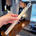 Axyaa Panda Chopsticks Set with Storage Box: Durable Alloy, Anti-Slip, Cute Design