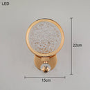 Axyaa Acrylic Wall Lamp: Modern Minimalist Light Luxury Nordic Bedroom LED Lighting