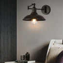 Axyaa Retro Folding Arm Wall Lamp for Bedroom, Living Room, Study - Antique Iron Design