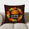 Autumn Pumpkins Decorative Throw Pillow Cover by Axyaa - for Sofa, Bedroom, Car