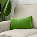 Axyaa Grass Green Velvet Cushion Covers 45x45cm Nordic Home Decor Sofa Pillowcases