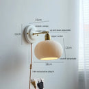 Axyaa Ceramic Wall Lamp LED Indoor Decor Stair Light Nordic Wandlamp - Beside Mirror