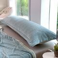 Couple Flannel Fleece Pillowcase Set, 120x48cm, Grey, Axyaa Brand
