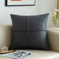 Axyaa Light Simulation Leather Thickened Throw Pillow