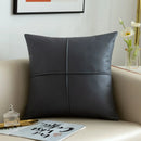 Axyaa Light Simulation Leather Thickened Throw Pillow