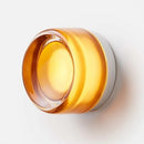 Axyaa Nordic LED Wall Lamp in Smoke Grey Amber for Home Decor