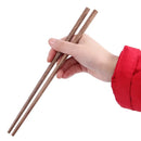 Axyaa Eco-Friendly Wooden Chopsticks Set with Case for Korean Sushi 25cm