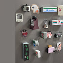 Axyaa 3D Magnetic Fridge Stickers Mini Light Signs Luminous Home Decor
