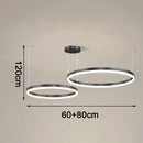 Axyaa LED Chandeliers | Modern Dining Room Pendant Light | Indoor Ceiling Lamp