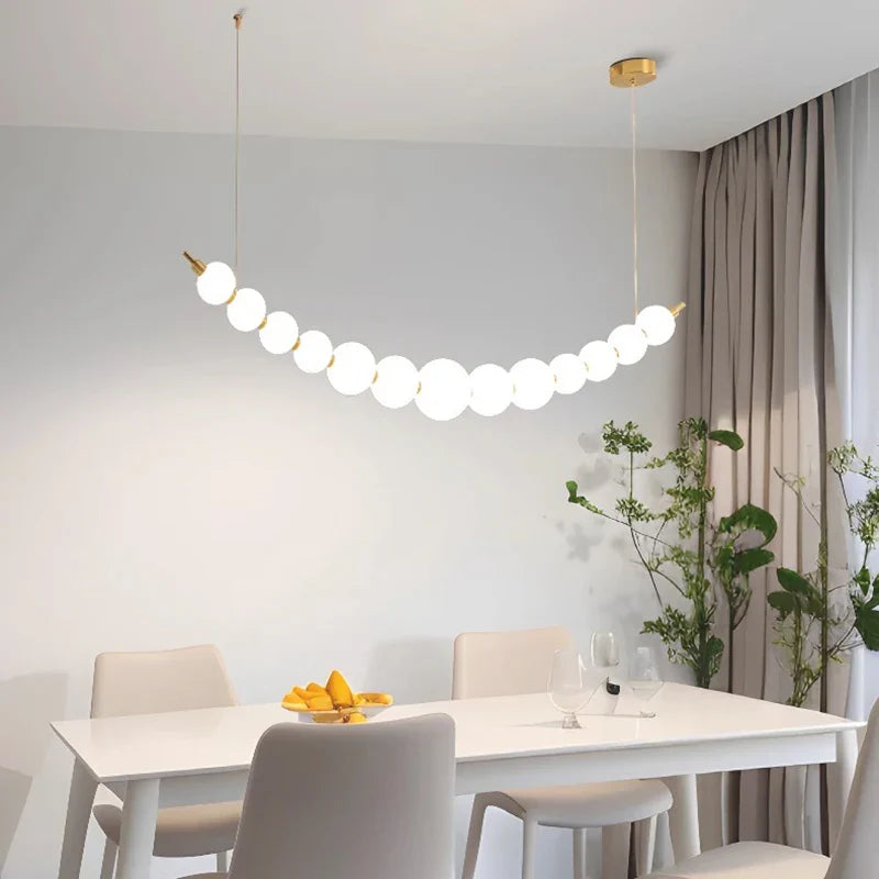 Axyaa Modern LED Pendant Light Chandeliers for Home Decor and Indoor Lighting
