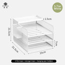 Axyaa Metal File Tray - Office Document Storage Rack