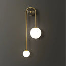 Axyaa Flute Glass Vanity Light Sconce Wall Fixture for Bathroom Bedroom Hallway