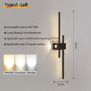 Axyaa Modern Black Wall Lamp Set - Ideal for Living Room, Bedroom, Corridor