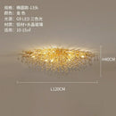 Axyaa Luxury Crystal LED Chandelier for Living Room, Hotel, and Hall