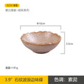 Axyaa Ceramic Dipping Sauce Set and Salad Bowl Tableware