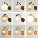 Axyaa LED Glass Wall Lamp for Bedroom Living Room Corridor Balcony.