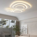 Axyaa Simple White Ceiling Lamp for Warm Indoor Decor in Living Room, Bedroom, or Dining Room