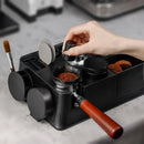 Axyaa Coffee Powder Press & Storage Rack - Multifunctional Holder for Coffee Powder