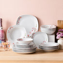 Axyaa 48-Piece Porcelain Tableware Set for 12 Person