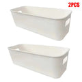 Axyaa Stackable Desktop Storage Box Fruit Cosmetic Organizer Bin Large Capacity