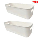 Axyaa Stackable Desktop Storage Box Fruit Cosmetic Organizer Bin Large Capacity
