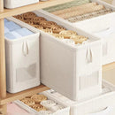 Axyaa Clothes Organizer Box: Space-saving Narrow Wardrobe Storage Solution