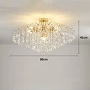 Luxury Crystal Ceiling Chandelier by Axyaa - Elegant Home Decor Lighting