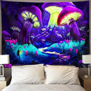 Axyaa Psychedelic Skull Eye Laser Tapestry Wall Hanging – Luminous Home Decor