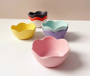 Axyaa Bamboo Fiber Flower Petal Baby Bowl - Cute Tableware